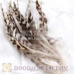 Cheap Real ivory grizzly feather hair extensions wholesale