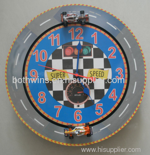 racing car clock