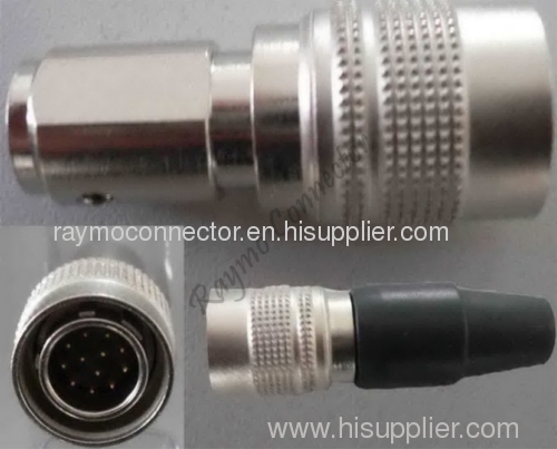 Industrial camera connector HR10A-10P