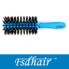 hair brush with round head with nylon pins