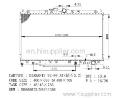 auto parts radiator MB924266