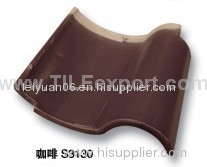 Clay Spanish Glazed Roof Tile