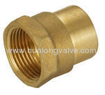 Female Brass Solder Fittings