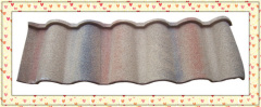 stone coated steel roof tile