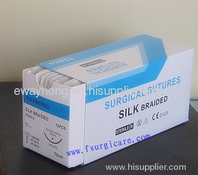 Silk sutures