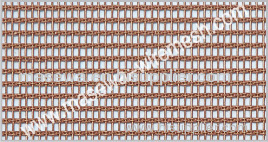 Metal fabrics architectural mesh copper fabric