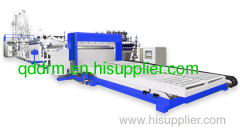PP flat & corrugated foaming sheet production line