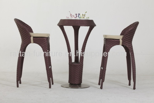 patio rattan furniture bar sets