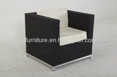 contemperary durable alu frame PE rattan/wicker patio beach sofa set