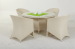 garden rattan dining set