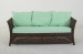 Garden outdoor pe wicker furniture sofa set.