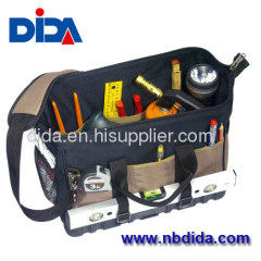 Combination electricians tool set with bag