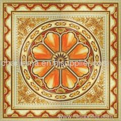 Golden decor tile