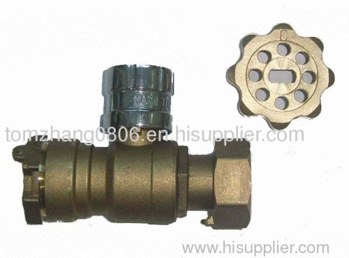 brass lockable ball valve