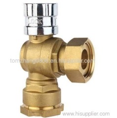 angle ball valve