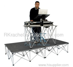 Mobile stages for DJ