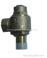 Gunmetal ferrule valve