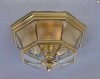 Luxury European ceiling lamp,Decrative bright brass lighting for indoor and ourdoor