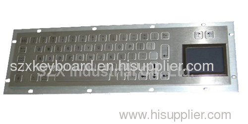 metal keyboard/stainless steel keyboard/industrial keyboard