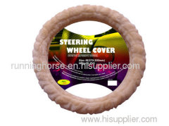 winter fur steering wheel cover