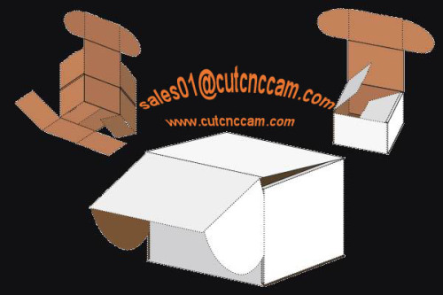 Bespoke packaging folding carton paper box sample maker cutting machine