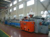 PVC profile extrusion line