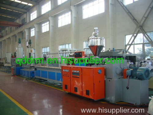 PVC profile extrusion line/profile production machine