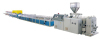 wood plastic compound sheet extrusion line