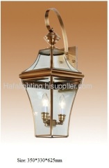 Popular European style copper wall light,antique copper outdoor lighting,brass outdoor lighting