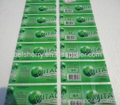 PVC Shrink Label for Bottles