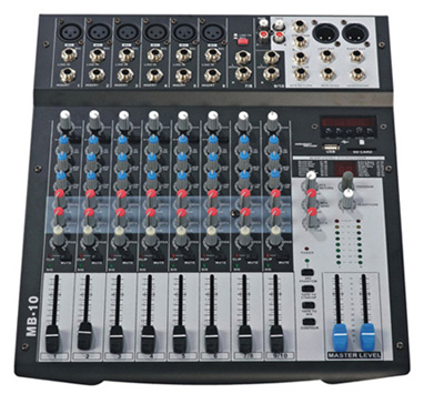 Professional Multi Channels Audio Mixer