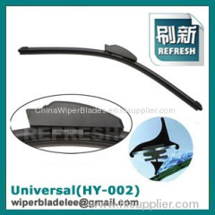 Universal soft wiper blades