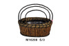 Wicker fruit baskets