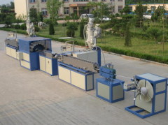 PVC fiber reinforced hose extrusion line