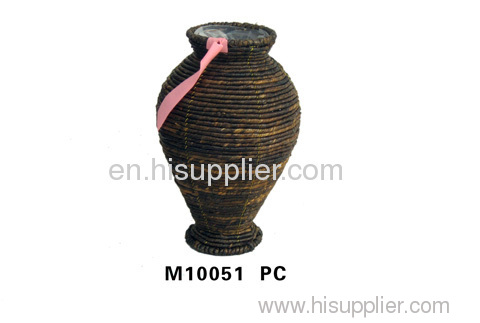 Handmade wicker vase (M10051 S/3)