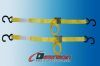 25MM cam buckle straps tie down with S hooks china manufactuier