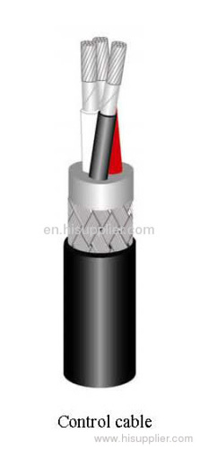 screened and non-armoured control cable