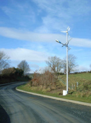 Wind solar street light