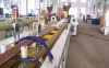 PE wood plastic profile extrusion machine line