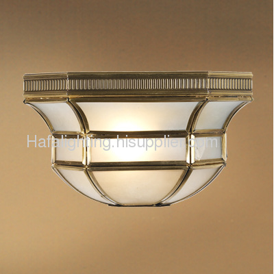 Modern copper ceiling lighting,Luxury European brass ceiling lamp