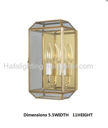 New modle copper wall lighting, luxury European lights