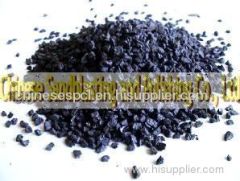 Black fused alumina for marble polishing