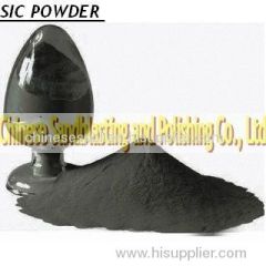 Refractory black silicon carbide