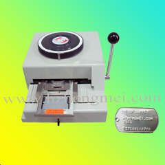 Manual embosser