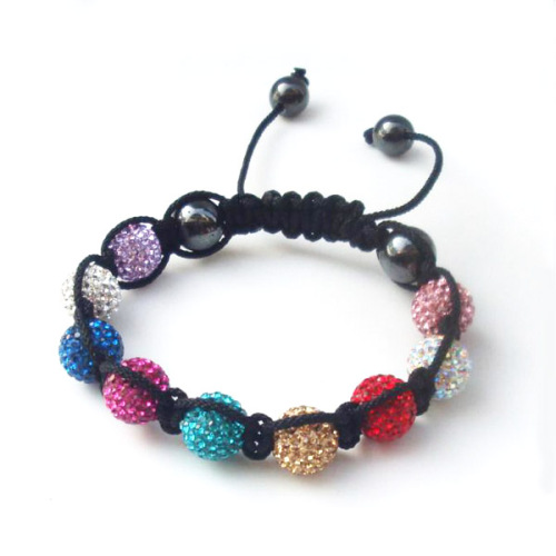 crystal ball bracelets shamballa bracelets