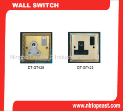 British Range Wall Switches Metal Series