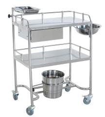 Hospital dressing cart