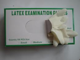 latex examination glove