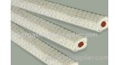 Nomex fiber packing with silicone rubber core