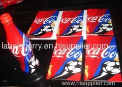 BOPP pearl labels for bottles of packaging label